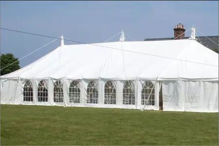 Bespoke Outdoor Tent Structure