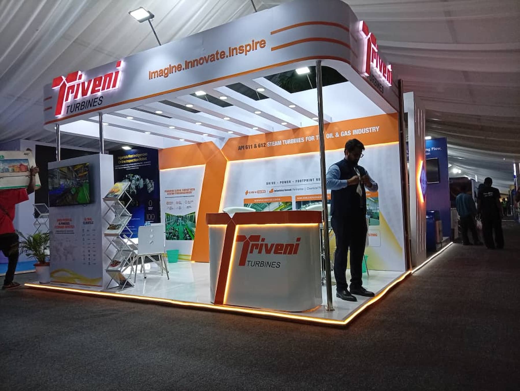 Triveni Exhibition Booth